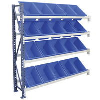 Access Plastic Bin Rack 1800x1800  Add on Bay