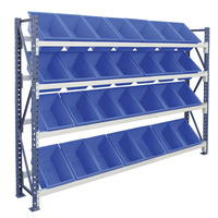 Access Plastic Bin Rack (includes 28 plastic bins) 2400x1800mm - Initial Bay