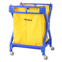 Plastic X Shape Laundry Cart