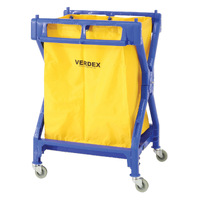 Plastic X Shape Laundry Cart