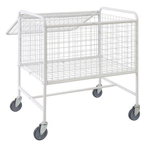 Mesh Trolley With Folding Lid