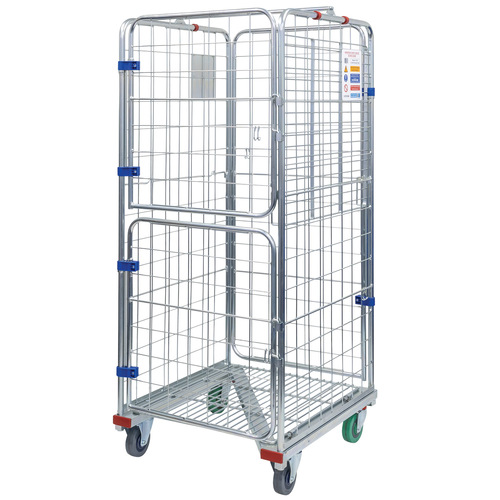 4 Sided Roll Cage Trolley