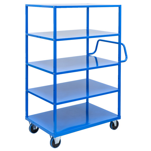 5 Tier Steel Trolley