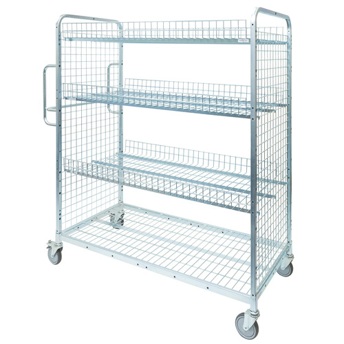 1910 Series - Fully Lockable Cage Trolley with Doors and Roof