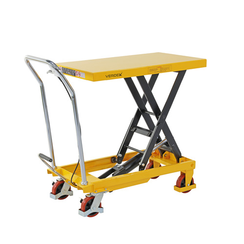 Scissor Lift Trolley 500x850mm (300kg capacity) - Single Scissor