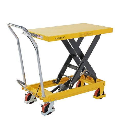 Scissor Lift Trolley 500x850mm (500kg capacity) - Single Scissor