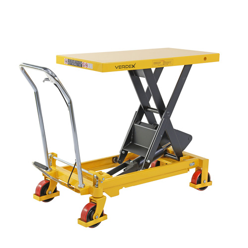 Scissor Lift Trolley 510x1000mm (750kg capacity) - Single Scissor