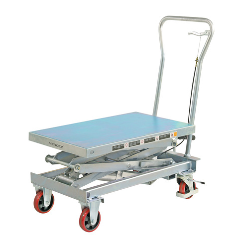 Galvanised Scissor Lift Trolley