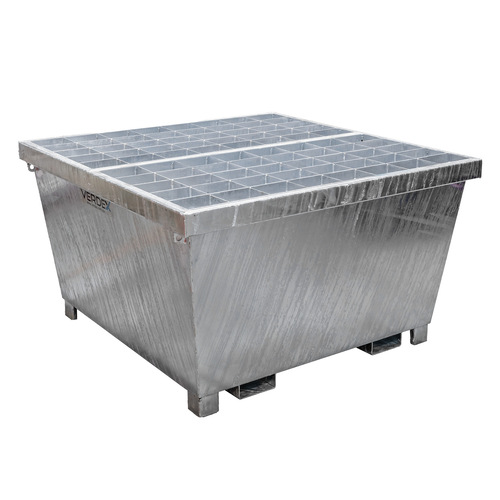 IBC Galvanised Spill Bin