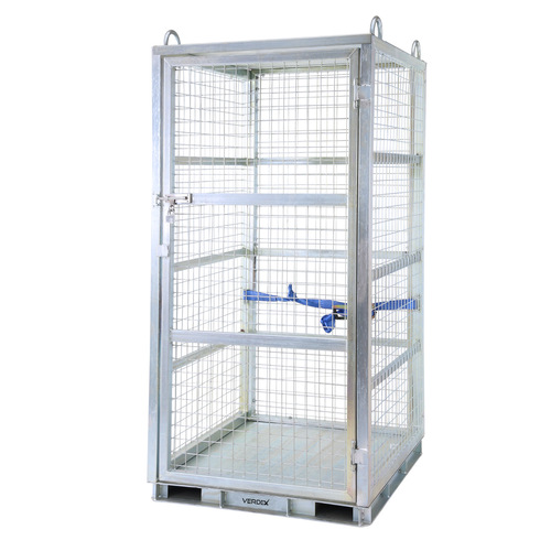 Lockable Gas Storage Cage