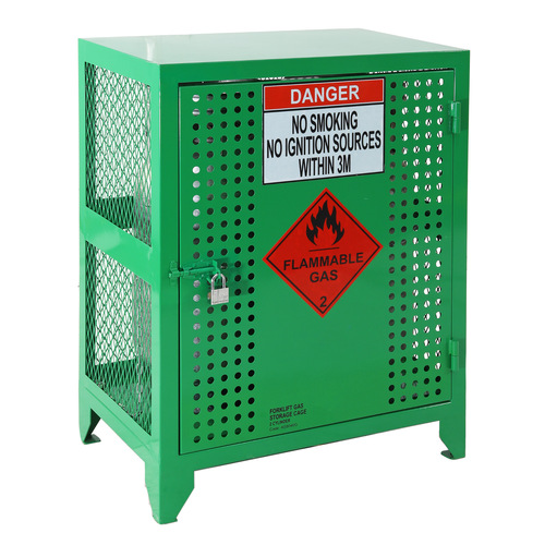 Fork Gas Storage Cage - 2 Cylinders