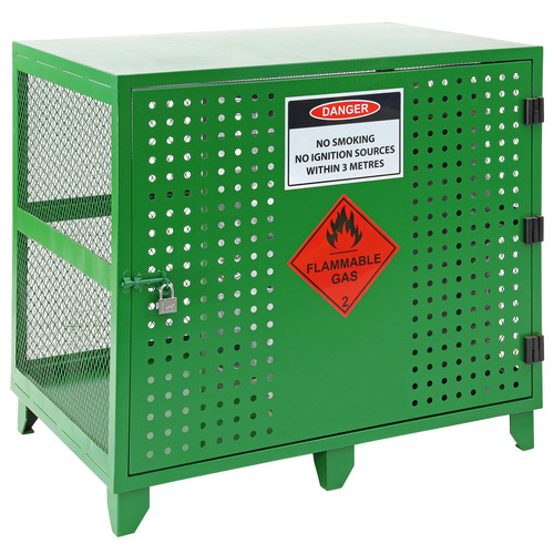 Fork Gas Storage Cage - 6 Cylinders