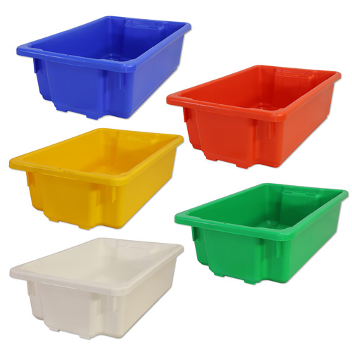 No. 7 Bins Plastic Stack & Nest Crates