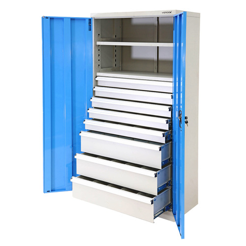 Heavy Duty Industrial Storage Cabinets 8 Drawer Cabinet ( 5 x 100mm & 3 x 200mm drawers)